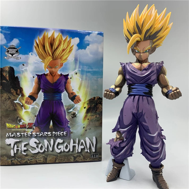 FigureCrazy Anime Dragon Ball Z Figure Gohan Super Saiyan Comics Ver. PVC Action Figure DBZ Gohan Goku Fighting Cell Model Toy 2