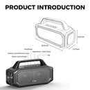 The Thunderhead | 80W Rugged Portable Bluetooth Speaker