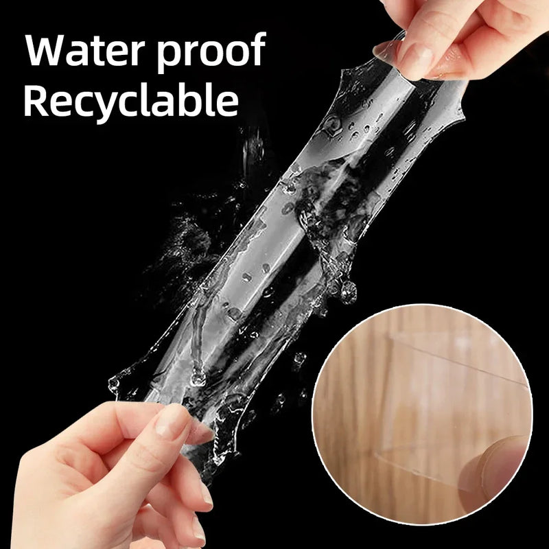 Can Be Reused Super Strong Double Sided Adhesive Tape Transparent Wall Stickers Water Proof Household Products Adhesives