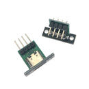 USB 3.1 Type-C Panel Mount Connector Test Board PCB Board 2 4 6PIN Female Jack Data Charging Port Small electrical charging base