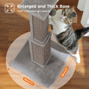 80CM Cat Scratching Post for Indoor Cat Scratcher with Nature Sisal Ball Tall Scratching Post for Large Cats Kitten Pet Toys