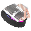 Aigo Prozessor Luftkühler CPU Kühlerventilator RGB PWM 4 Heatpipes Hielera Intel LGA 2011 1155 1700 X99 X79 AM4 PC Gamer Ventilator 120mm