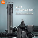 New Xiaomi IPX6 Waterproof Body Beard Hair Trimmer for Men 5 IN 1 Rechargeable Cordless Electric Razor Hair Clipper Shaver