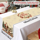 Christmas Table Runner Merry Christmas Decoration For Home Xmas Table Decor 2025 Navidad Notal Noel Ornament Happy New Year 2026