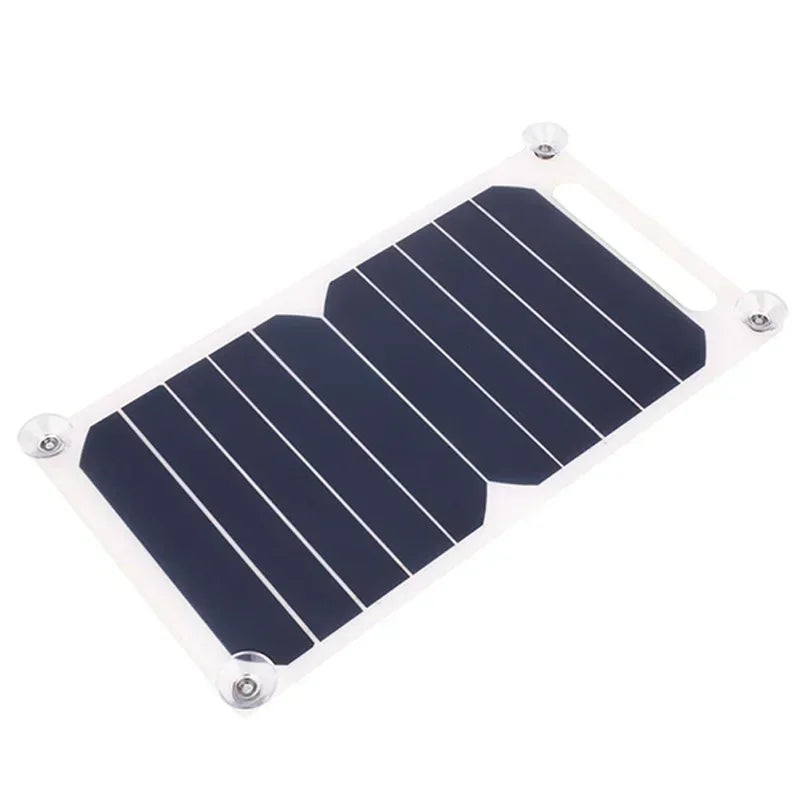 30W Solar Panel With USB Waterproof Outdoor Hiking And Camping Portable Battery Mobile Phone Charging Bank Charging Panel 6.8V