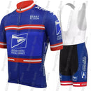 2026 USA-Postal cycling Jersey Set National Team Clothing Men Blue Road Bike Shirt Suit Bicycle Bib Shorts Skull Ropa Maillot