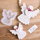 3D Love Angel Flower Arrangement Silicone Mold DIY Valentine's Day Wedding Party Decor Making Molds Plaster Resin Candle Crafts