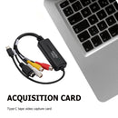 USB 3.1 Easy Cap Video Audio Konverter 1 Kanal Typ-C DVD Audio Capture Adapterkarte Video Capture Konverter für PC Smartphone