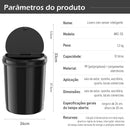 Smart bin, auto sensor bin, bathroom bin, toilet, water proof, automatic toilet, Brazil