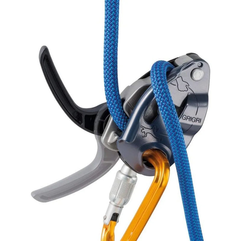 PETZL GRIGRI Belay Device - Belay Device with Cam-Assisted Blocking for Sport, Trad, and Top-Rope Climbing