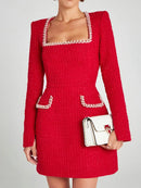 The 'Equinox' Backless Mini Dress