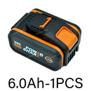 For Worx 20V 8000mAh Lithium battery Rechargeable WA3551 WA3553 WA3553.1 WA3570 for All WORX Electric and Garden Tools