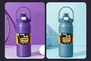 Portable Thermos with Straw Cold and Hot Thermal Mug Tumbler Coffee Cup Sports Vacuum Flasks 304 Stainless Steel Water Bottle