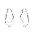 925 Sterling Silber Wunderschöne Kreativität Halbmond Ohrringe für Frauen Mode Party Hochzeit Accessoires Schmuck Weihnachtsgeschenke