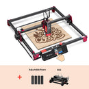 AlgoLaser Laser Engraver DIY MK2 10W 3.5” Color Touch Screen App Offline Control DIY Engraver Tool for Metal/Glass/Wood Engrave