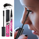 New 36 Hour Mascara & Eyeliner Set 2 In 1 Mascara Eyeliner Pencil 36H Long lasting Smudge Proof Liquid Eyeliner Pencil Mascara