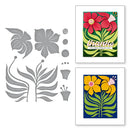 Plants and Flowers Metal Cutting Dies,Embossing Diecut For DIY Card Making Scrapbooking Photo Album Crafting Supplies Template