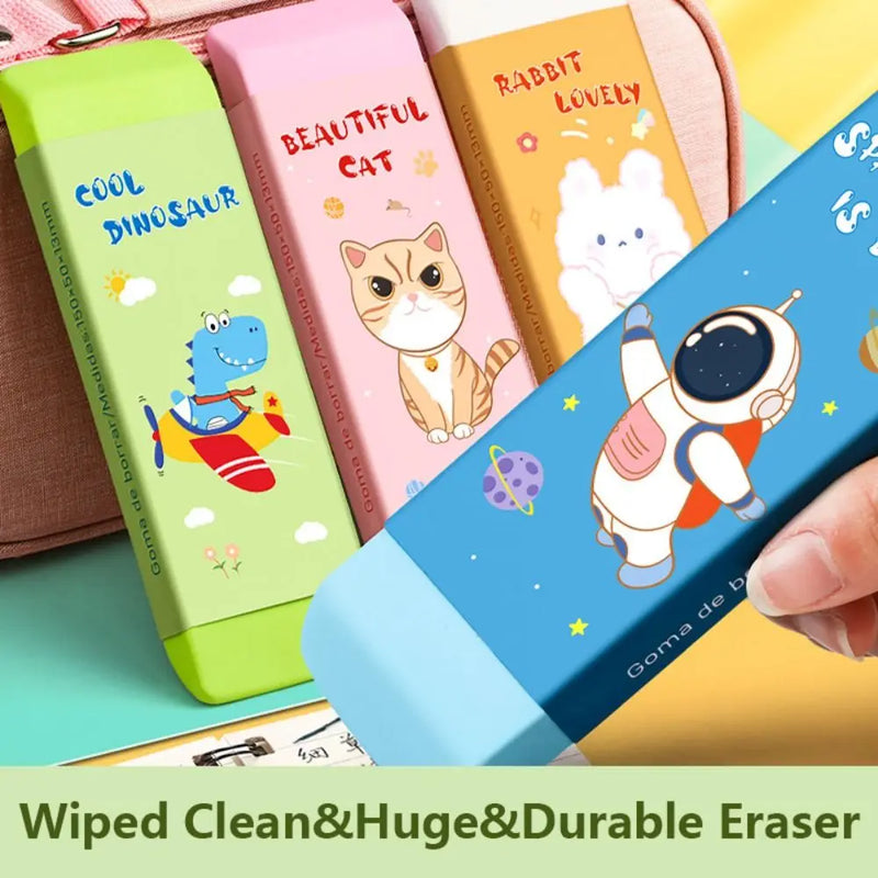 Cartoon Huge Eraser Super Large Block Pencil Eraser Without Leaving Marks Student Art Painting Rubber Eraser