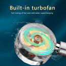 1PC Turbo-Duschkopf Handbrause Hochdruck-Duschkopf Verbesserte Wasserdichtigkeit und Anti-Tropf-Haushaltsduschkopf