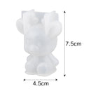 DIY Cute Animal Crystal Drop Glue 3D Mold Easter Rabbit Cat Dog Silicone Mold For Candle Making Home Table Decoration Crafts