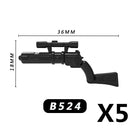 MOC Medieval Accessories Building Blocks Military Soldiers Shoulders Armor Blaster Helmets Weapons War Bricks Children Toys B038