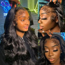 30 40 46 Inches Body Wave Wigs Human Hair 100% 13x4 13x6 HD Lace Frontal Wig For Black Women 200 density