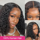 Varlea Bob Wig 4x4 Lace Hd Water Wave Human Hair Wig Curly Wigs Deep Wave 5x5 Lace Frontal Wig 4x4 Closure Human Hair Wig