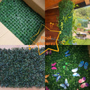 The Verdant Veil | Modular 60×40cm Artificial Boxwood Privacy Screen