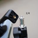 1/4" Magnetic Phone Mount Aluminum Alloy Magnetic Tripod Adapter 360° Rotating