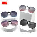 Damen Sonnenbrillen Clip-on Polarisierte Optische Brillen Clip Diamantgeschliffene Spiegelbrillen Anti-UV Fahrsonnenbrillen 2023 Trendig