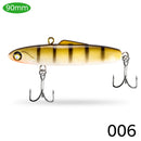 D1 VIB Lures For Winter Fishing 80mm/25g 90mm/30g Silicone Bait Artificial Wobblers Balancer For Pike Bass DT6011 Fishing Tackle