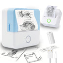 Mini HD Portable Label Thermal Printer Endurance Bluetooth Printer for Student Error Title Note Wrong Pocket Inkless Printing