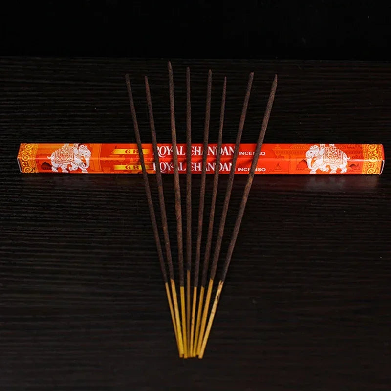 24stick India Sandalwood Incense Sticks Meditation Lavender Sage Palo Santo Jasmine Line Incense Aromatherapy Lasting Fragrance