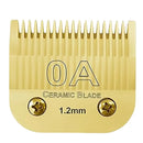 7FC/5FC/4FC/#10/#30/#40 Detachable Pet Dog Clipper Ceramic Blades Set Compatible with Andis,Oster A5,Wahl KM Series Clippers