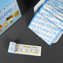 120pcs Cartoon Cute Band Aids Waterproof Breathable Children's Medical Transparent Wounds Hemostatic Bandages First Aid Kit