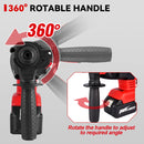 ONEVAN Rechargeable Electric Rotary Hammer 10600BPM Cordless Hammer Impact Drill Woodworking Power Tools For 21V  18V Battery