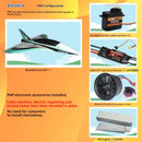 The Blackbird | 50mm 11-Blade High-Velocity EDF Power System for RC Aircraft