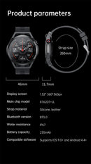 The Garrison | Military-Grade NFC Smart Watch with 3ATM Waterproof & Heart Rate