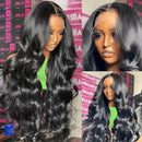 Brazilian Body Wave Human Hair Wigs Pre Plucked Hd Transparent 13x4 Lace Front Wig Bleached Knots Transparent Lace Frontal Wig