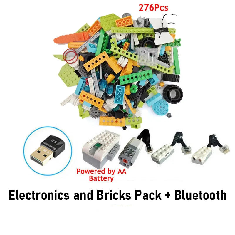 NEW Technical WeDo 3.0 Robotics Construction Set Building Blocks Bricks Compatible with 45300 Wedo 2.0 Educational DIY toys