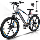 COLORWAY electric Bike for men and women, electric MTT adult, with removable Lithium battery 36V12Ah, 35-90 km range