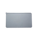 Pet Placemat Non-slip Silicone Food Pad Small Animal Bowl Mat for Living Room Bedroom, Black