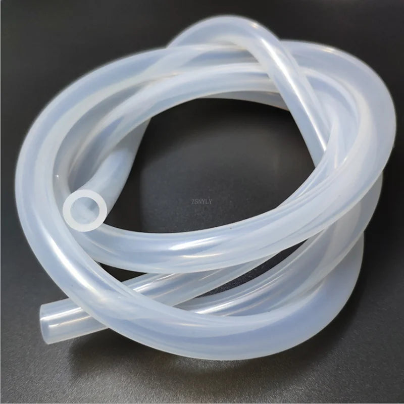 4mm 6mm 8mm10mm 12mm Silicone Hose Pipe Transparent Pipe Food Grade Pipes 8mm Rubber Tube Hoses Aquarium Tubing Pump Hose Hosing