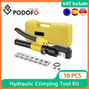 YQK-70 Hydraulic Crimping Tools 10T Cable Lug Crimper Plier Hand Hydraulic Compression Tool Electrical Terminal Cable Wire Tool