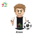 Kids Toys Football Stars Building Blocks Sport Player Bailey Messi Ronaldo Mini Action Figures Toys For Kids Christmas Gifts