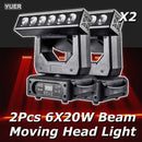 The Axis Breaker | Twin 6×20W RGBW Beam Engines with Infinite Rotation