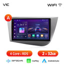 Junsun Android Wireless CarPlay Auto Car Radio For Seat Leon MK2 2005-2012 Car Intelligent Systems DSP SWC RDS GPS FM BT