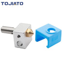 1-10pcs MK10 Silicone Sock Volcano Heat Block Silicone Sleeve 3D Printer For Wanhao i3 QIDI TECH Silicone Heater Block Cover