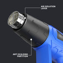 2000W Heat Gun ,3 Nozzles Hot Air Gun Variable Temperature For DIY, Stripping Paint, Shrinking PVC Drying Crafts & Wrap Paint