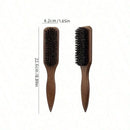 Unisex fragrance-free professional hair combs and beard brushes, gradient barber combs for removing cut hair, smooth hair styling tools, suitable for thick, coarse as well as fine, soft hair types
